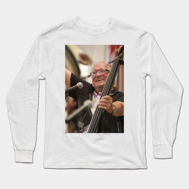 Marshall Lytle Photograph Long Sleeve T-Shirt by Concert Photos